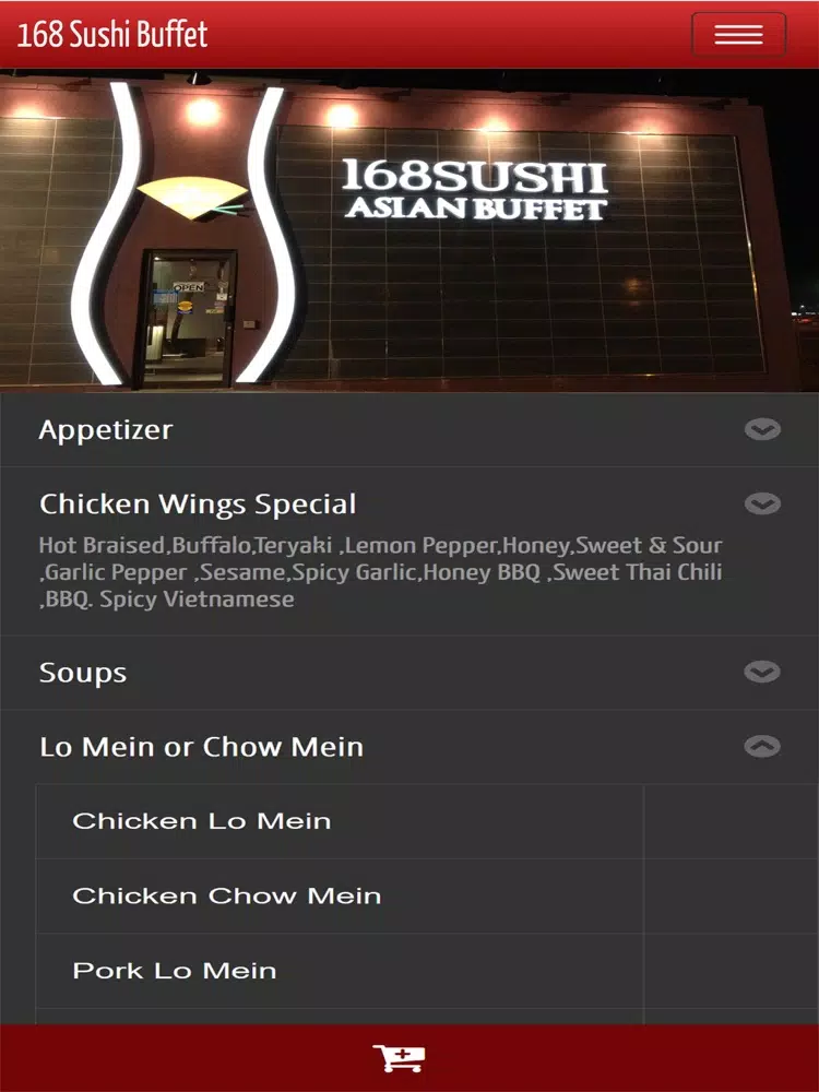 168 Sushi Buffet iPad Screenshots