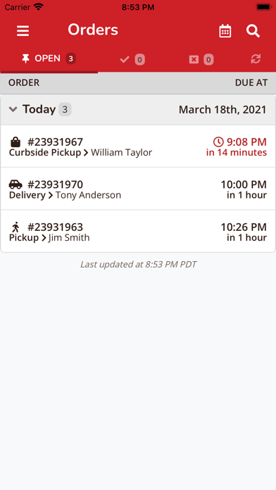 Chinese Menu Online Manager Screenshots