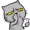 Emocat fun stickers