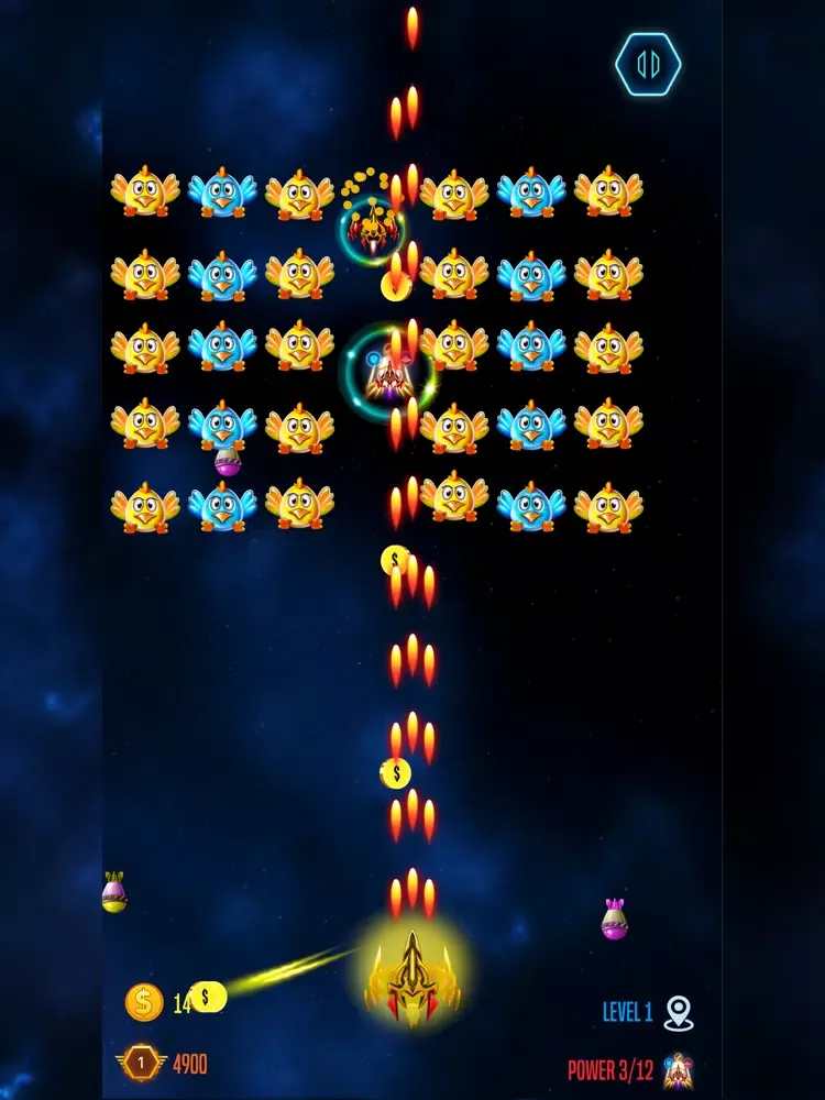 Capturas de pantalla de Galaxy Defense War iPad 