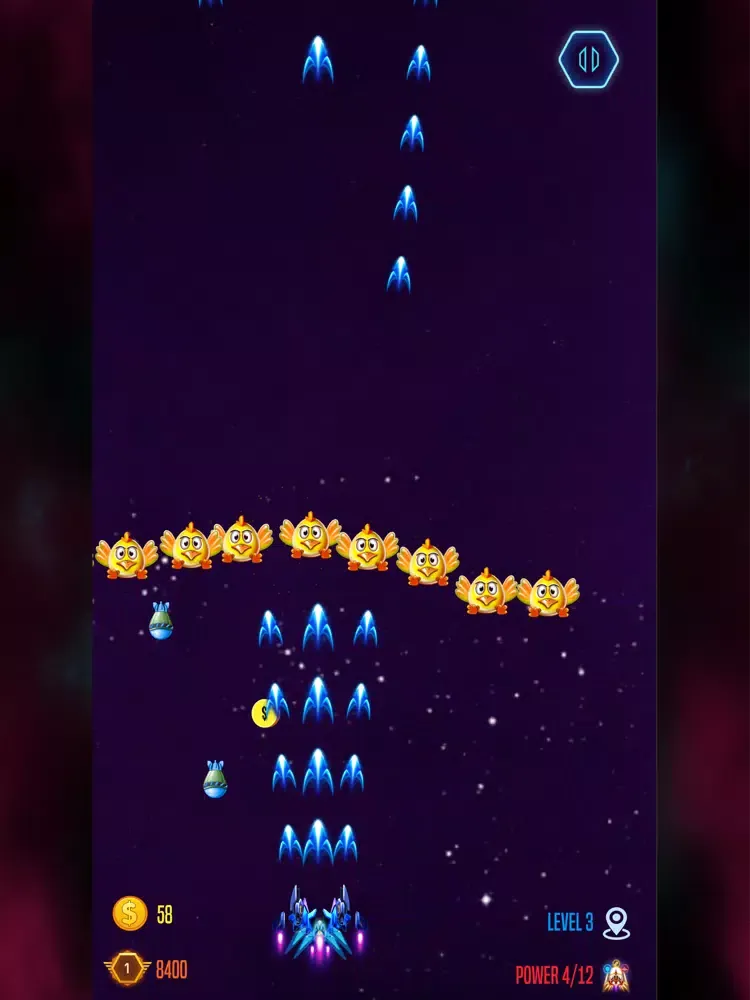 Capturas de pantalla de Galaxy Defense War iPad 