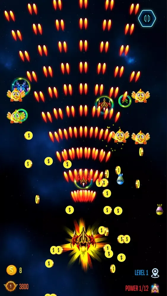 Capturas de pantalla de Galaxy Defense War
