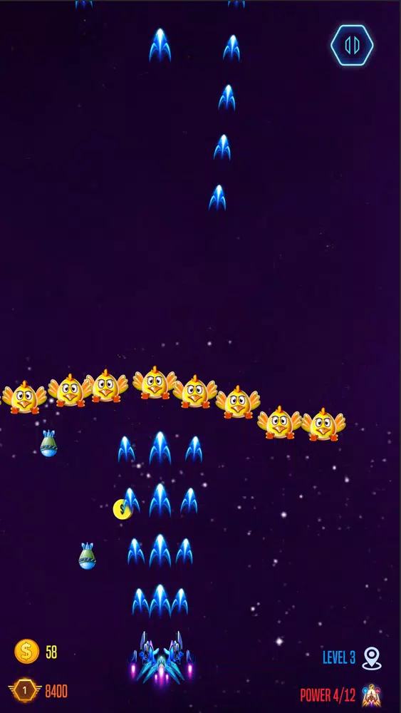 ภาพหน้าจอของ Galaxy Defense War