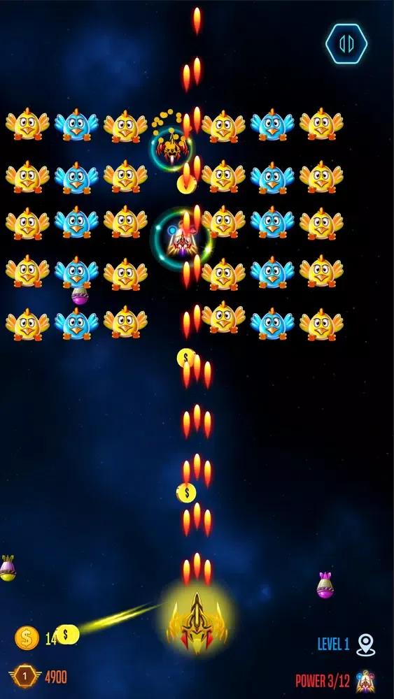 Capturas de pantalla de Galaxy Defense War