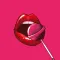 Naughty Kiss: Adult Woman Lips