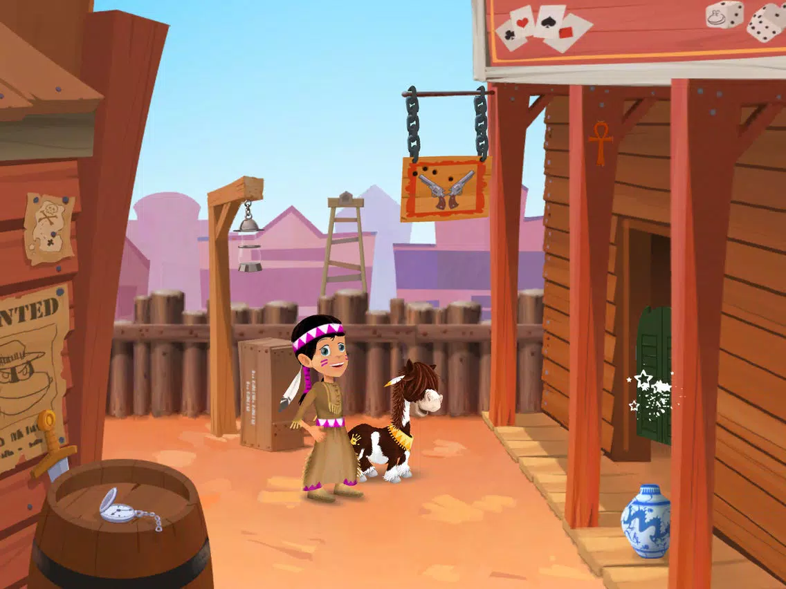 The Amazing Quest, the forgotten treasure - An adventure game for kids iPad Screenshots