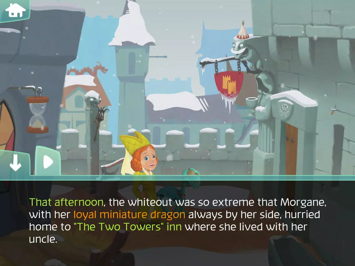 The Amazing Quest, the forgotten treasure - An adventure game for kids iPad Screenshots