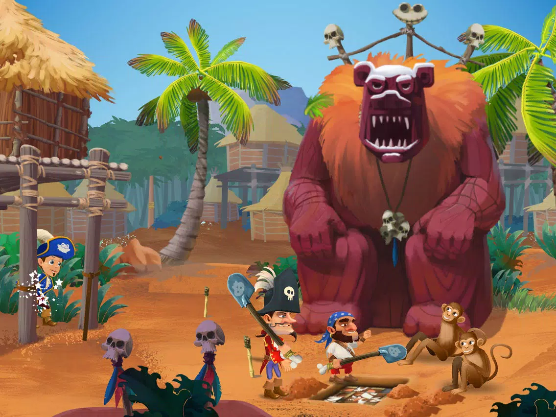 The Amazing Quest, the forgotten treasure - An adventure game for kids iPad Screenshots