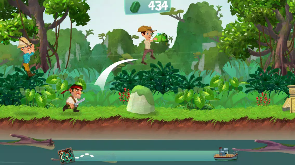 The Amazing Quest, the forgotten treasure - An adventure game for kids Screenshots