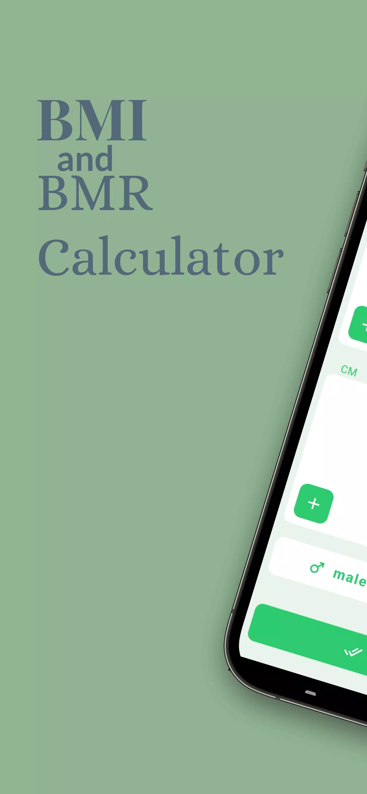 BMI and BMR Calculator Screenshots
