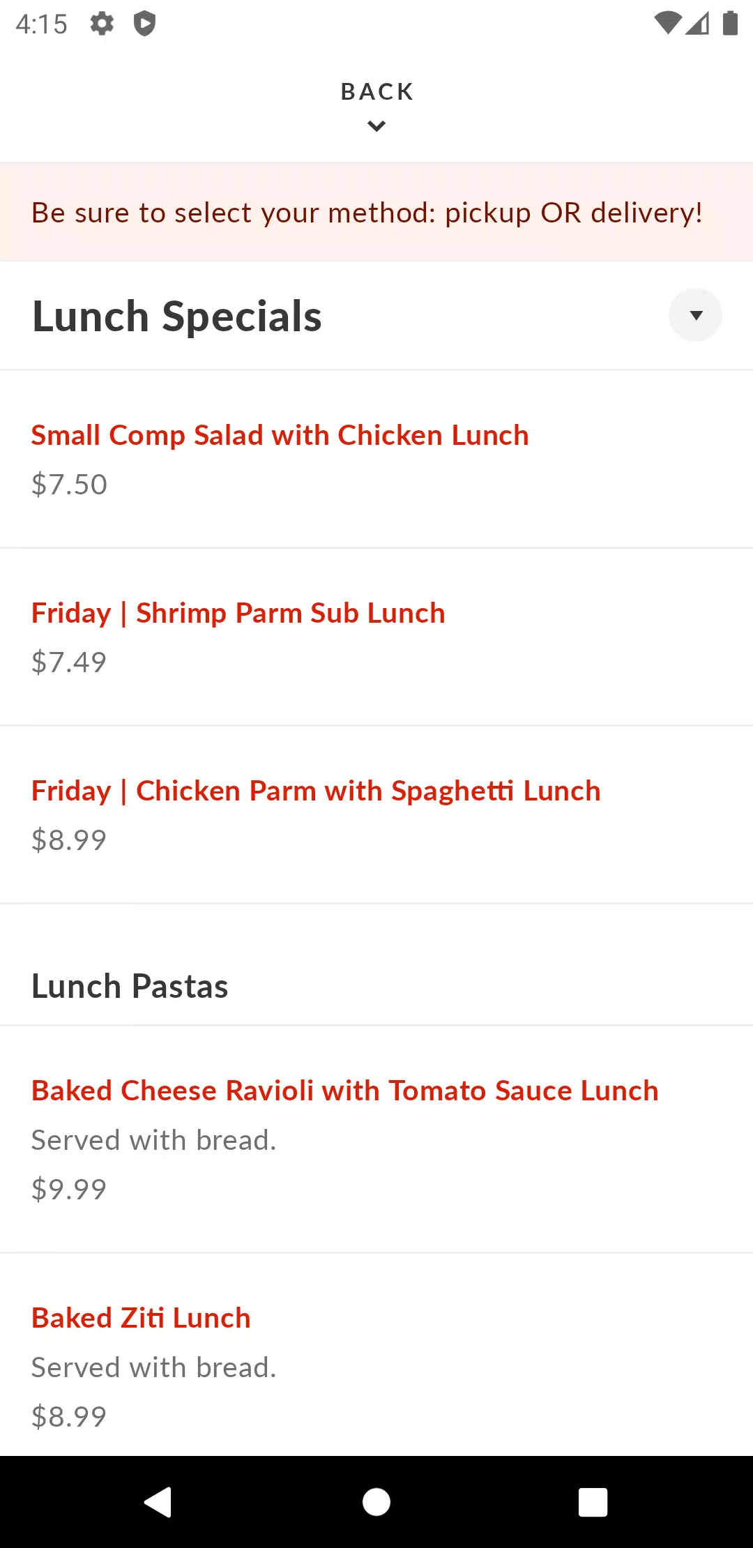Planet Pizza To Go Screenshots
