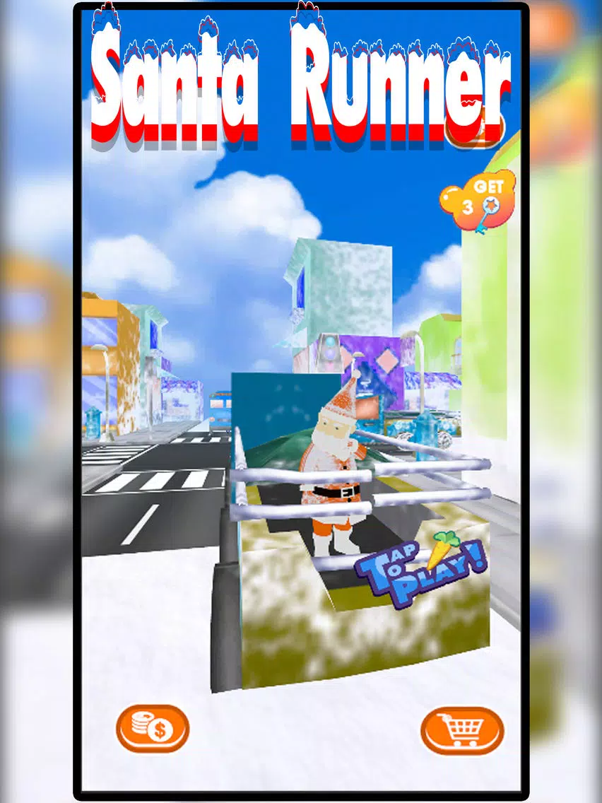 Christmas Santa Subway Run iPad 應用截圖