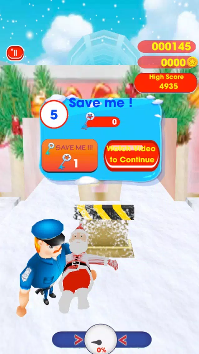 Christmas Santa Subway Run應用截圖
