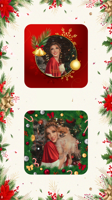 Christmas Photo Fram Editor Screenshots