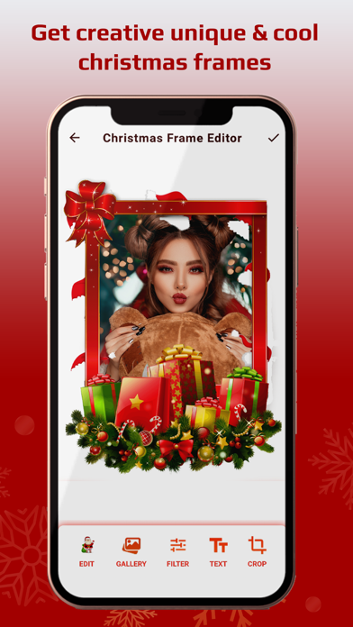 Christmas Photo Fram Editor Screenshots