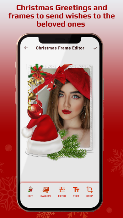 Christmas Photo Fram Editor Screenshots