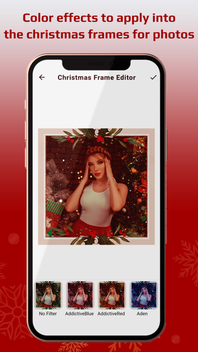 Christmas Photo Fram Editor Screenshots