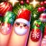 Christmas Nail Salon Art