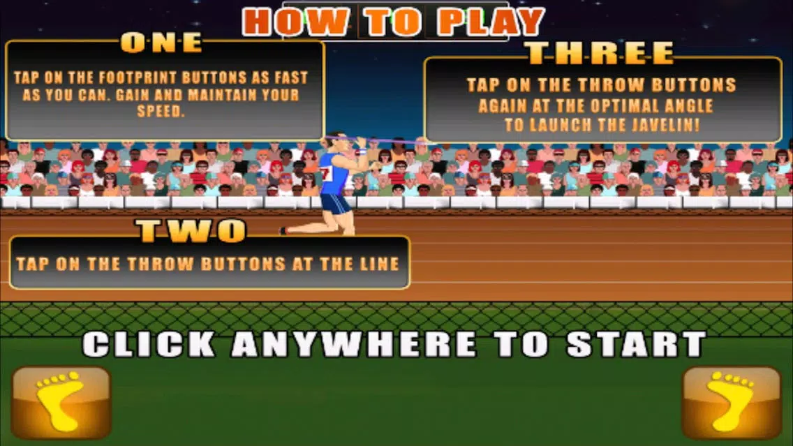 Javelin Race - Track & Field Screenshots