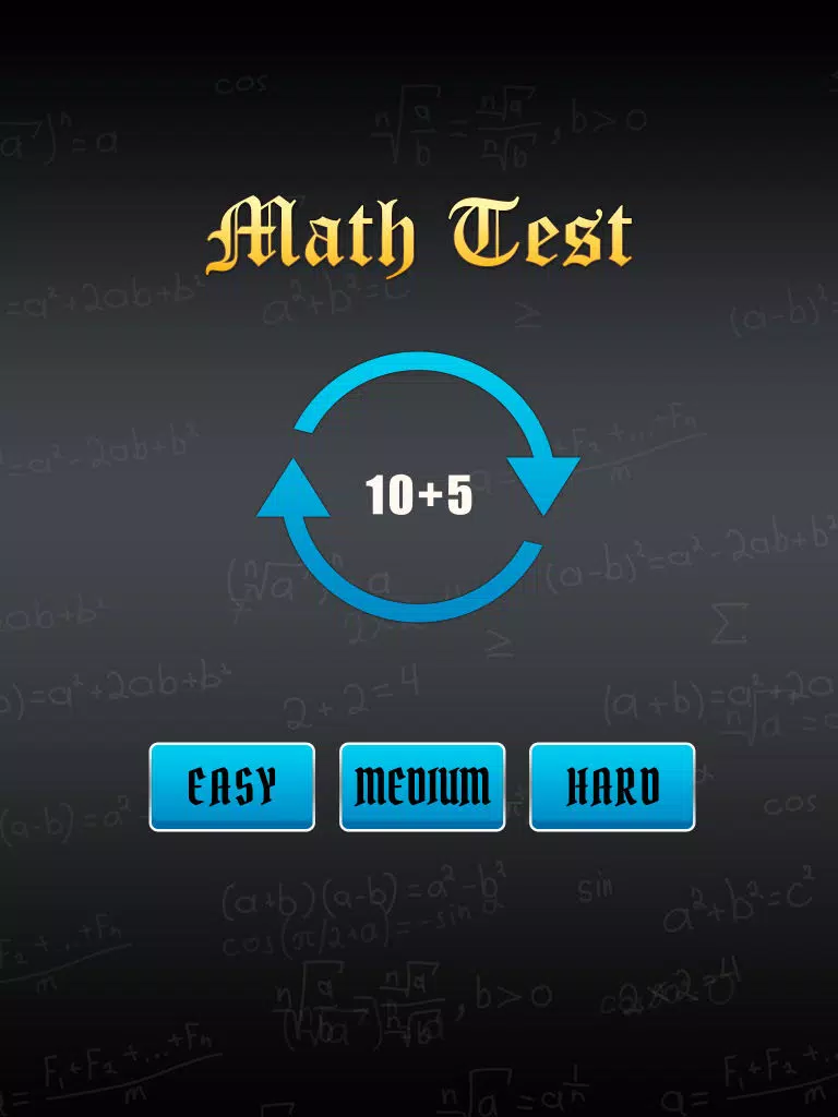 Math Test - Quiz To Elevate Brain Training iPad Screenshots