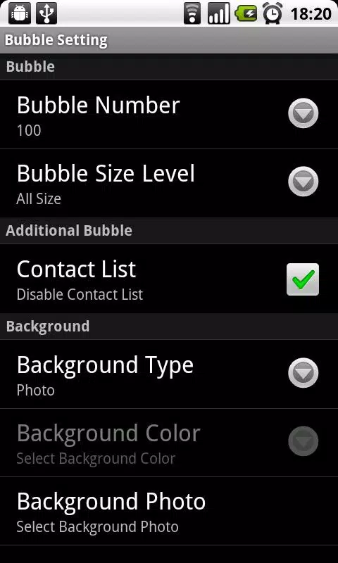 Bubble Live Wallpaper Screenshots