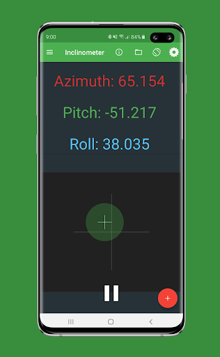 Physics Toolbox Sensor Suite Screenshots