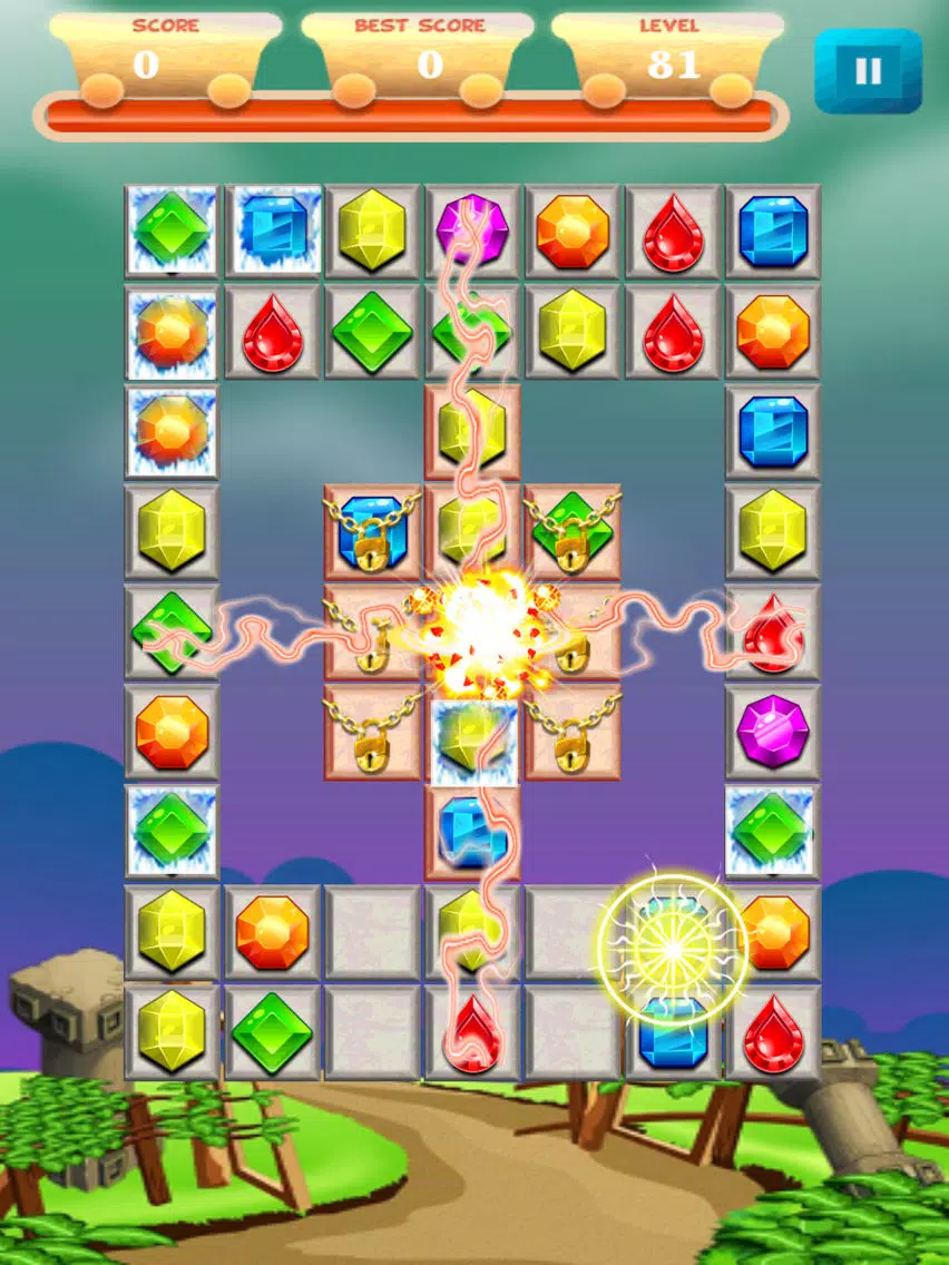 Jewels Quest Deluxe iPad Screenshots