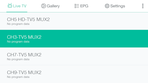DVB-T2 Screenshots