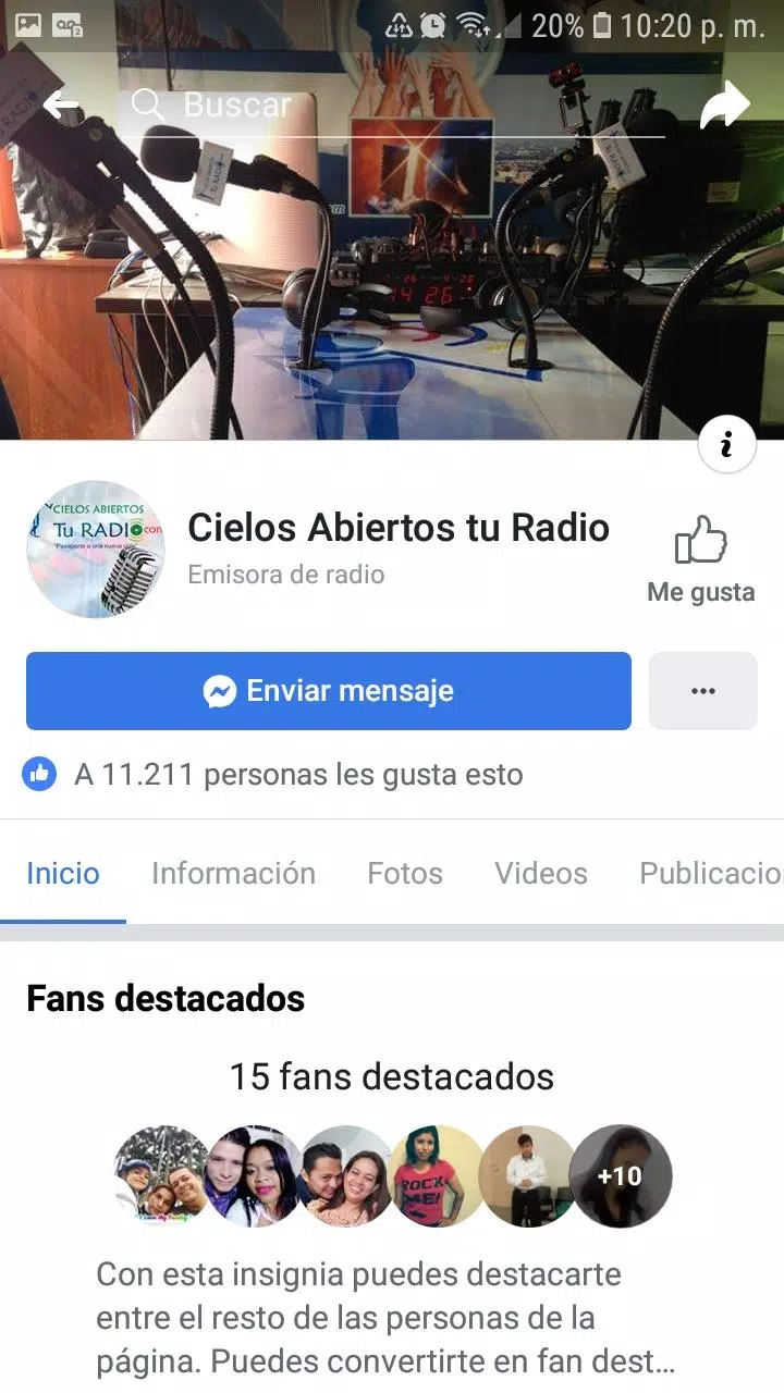 Cielos Abiertos Tu Radio Screenshots