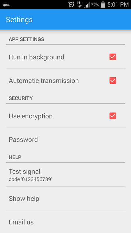 SoundLogin Authenticator Screenshots