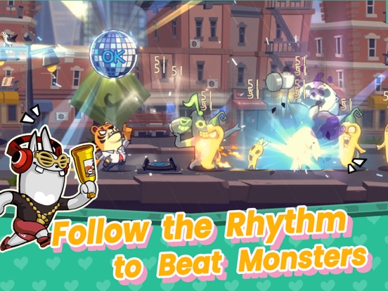 ภาพหน้าจอของ Rhythm Fighter iPad 