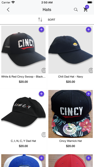 Cincy Shirts Screenshots