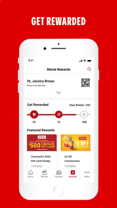 Cinemark Theatres Screenshots