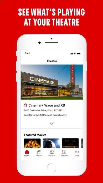 Cinemark Theatres Screenshots