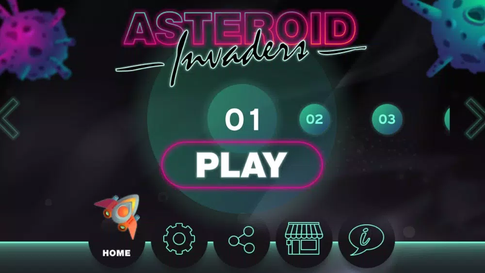 تصاویر Asteroid Invaders!