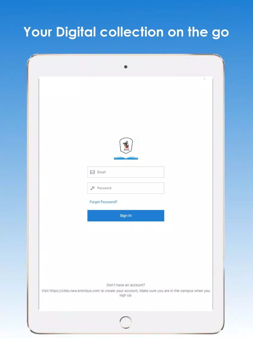 CITK eLibrary iPad Screenshots