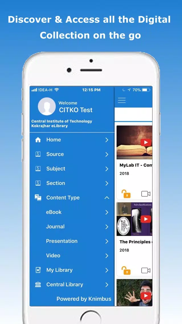 CITK eLibrary Screenshots
