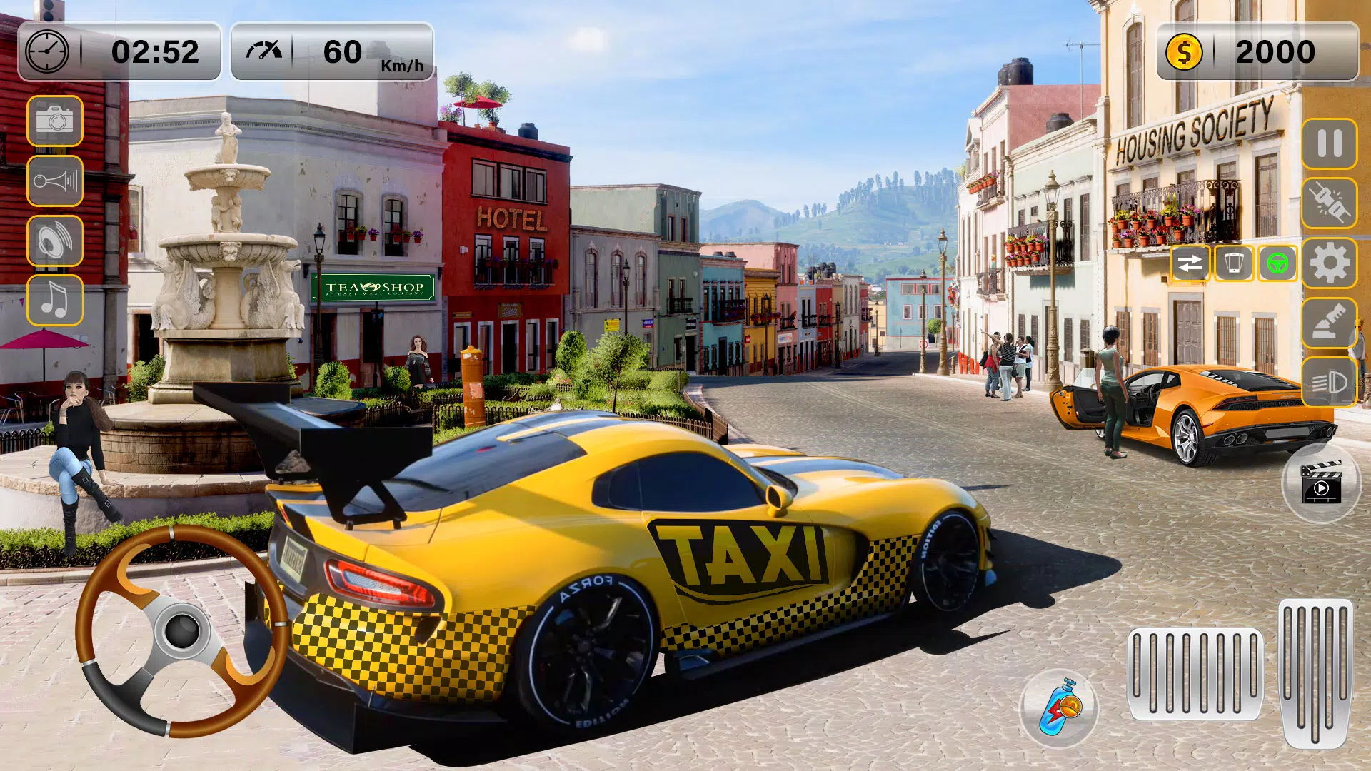 City Taxi Auto Racer Taxi Game Screenshots