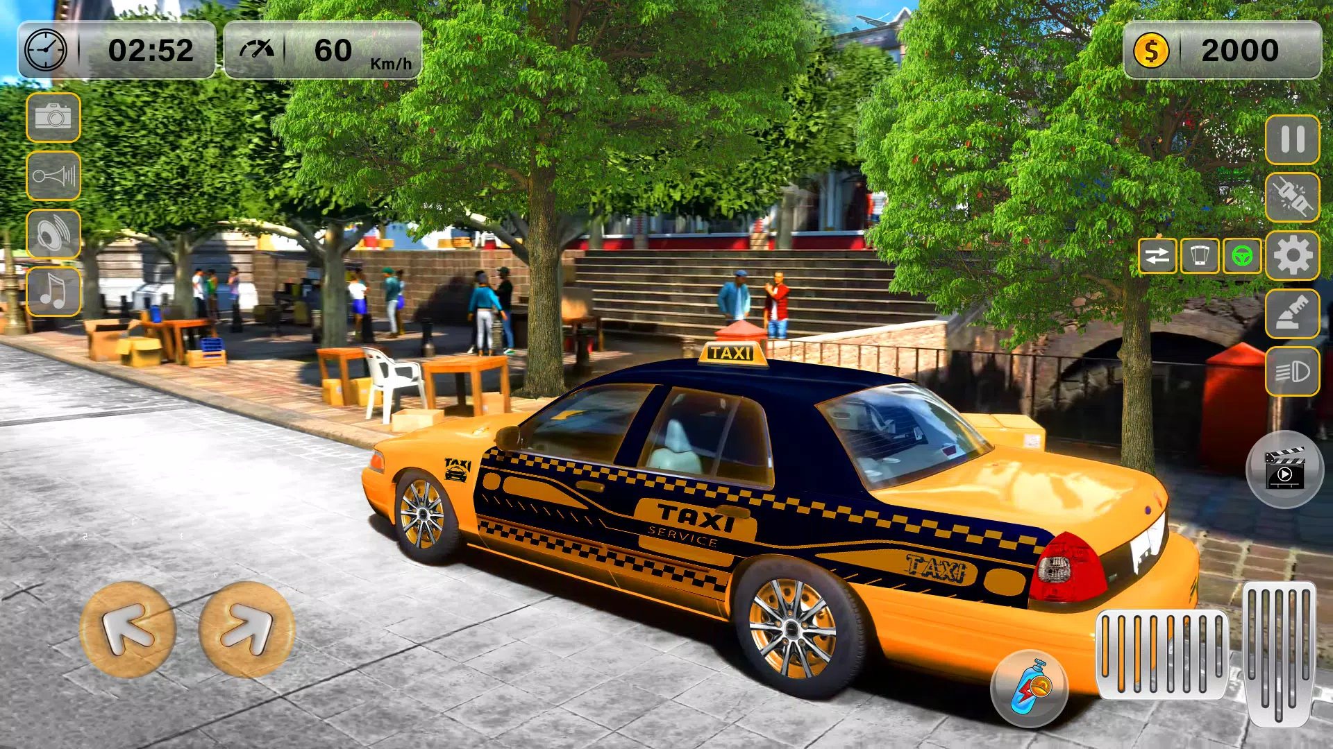 City Taxi Auto Racer Taxi Game Screenshots