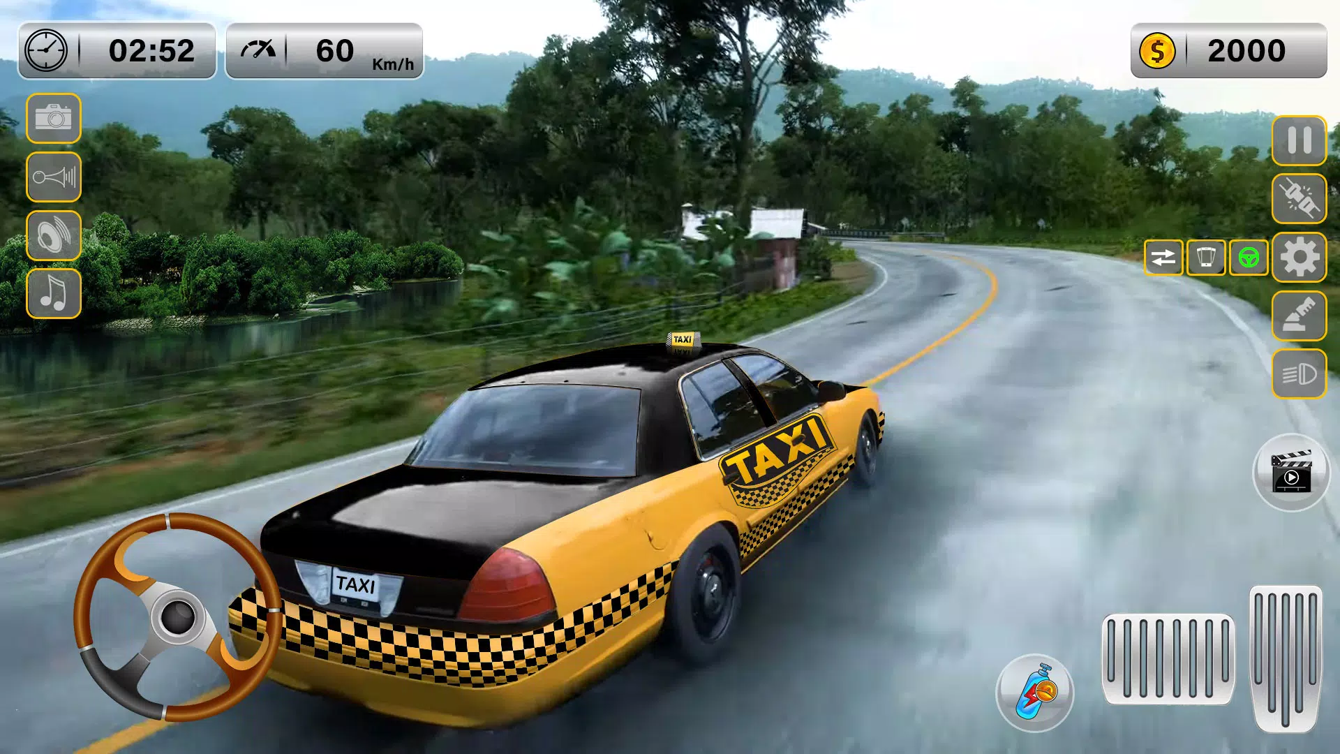 City Taxi Auto Racer Taxi Game Screenshots
