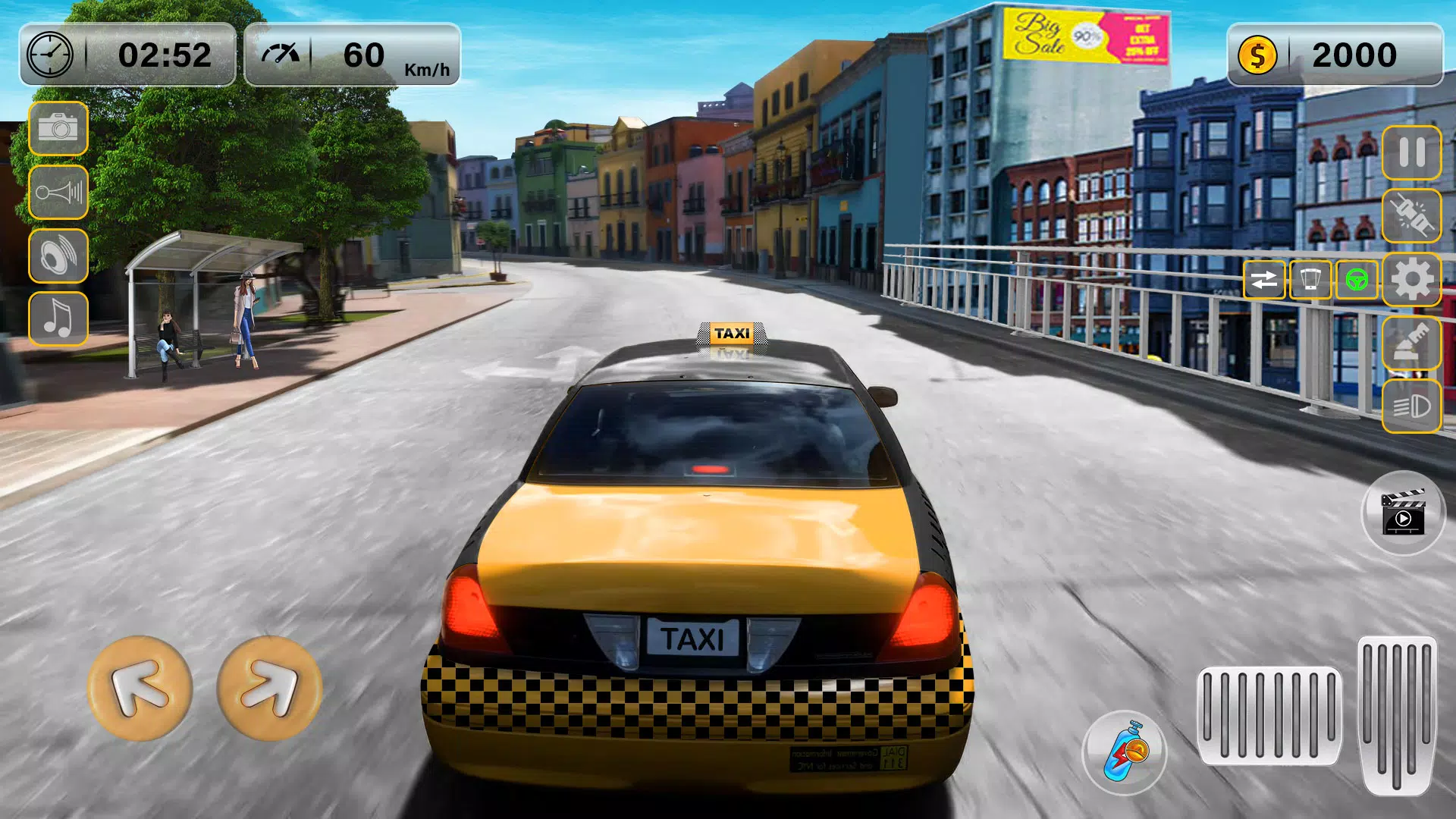 City Taxi Auto Racer Taxi Game Screenshots