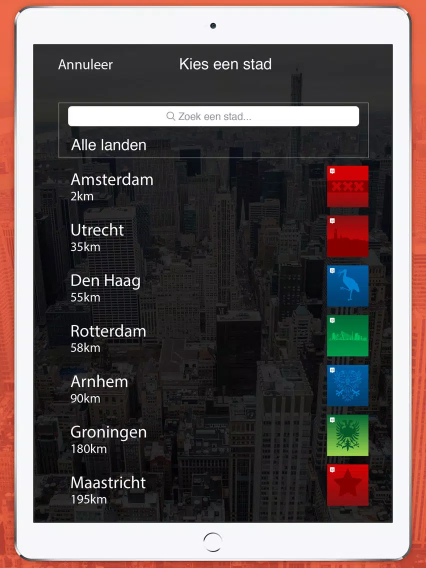 Zuid-Holland iPad Screenshots