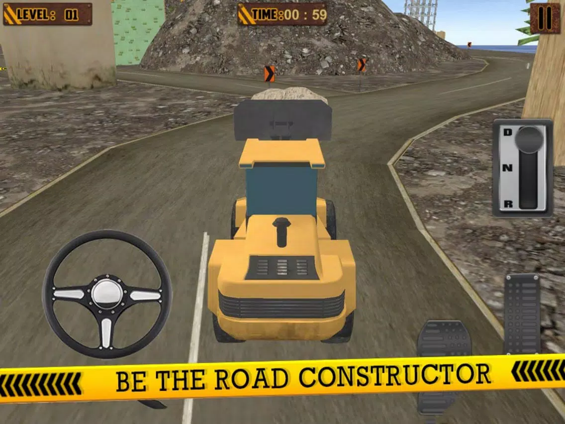 Heavy Excavator Road iPad Screenshots