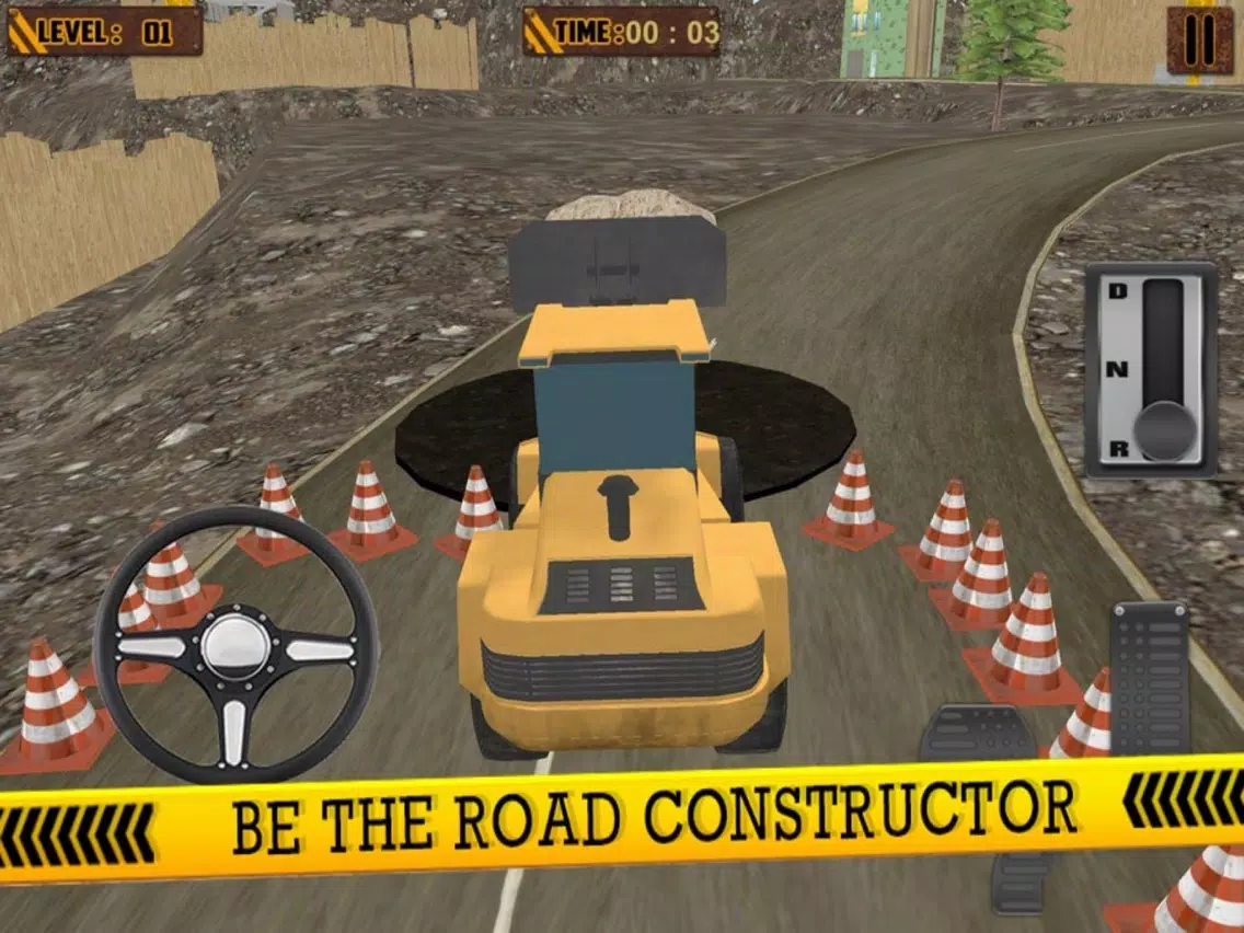 Heavy Excavator Road iPad Screenshots