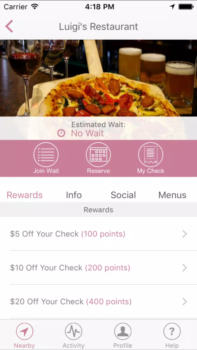 Luigi's Restaurant & Gourmet Express Screenshots