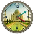 Taj Mahal clock widget free