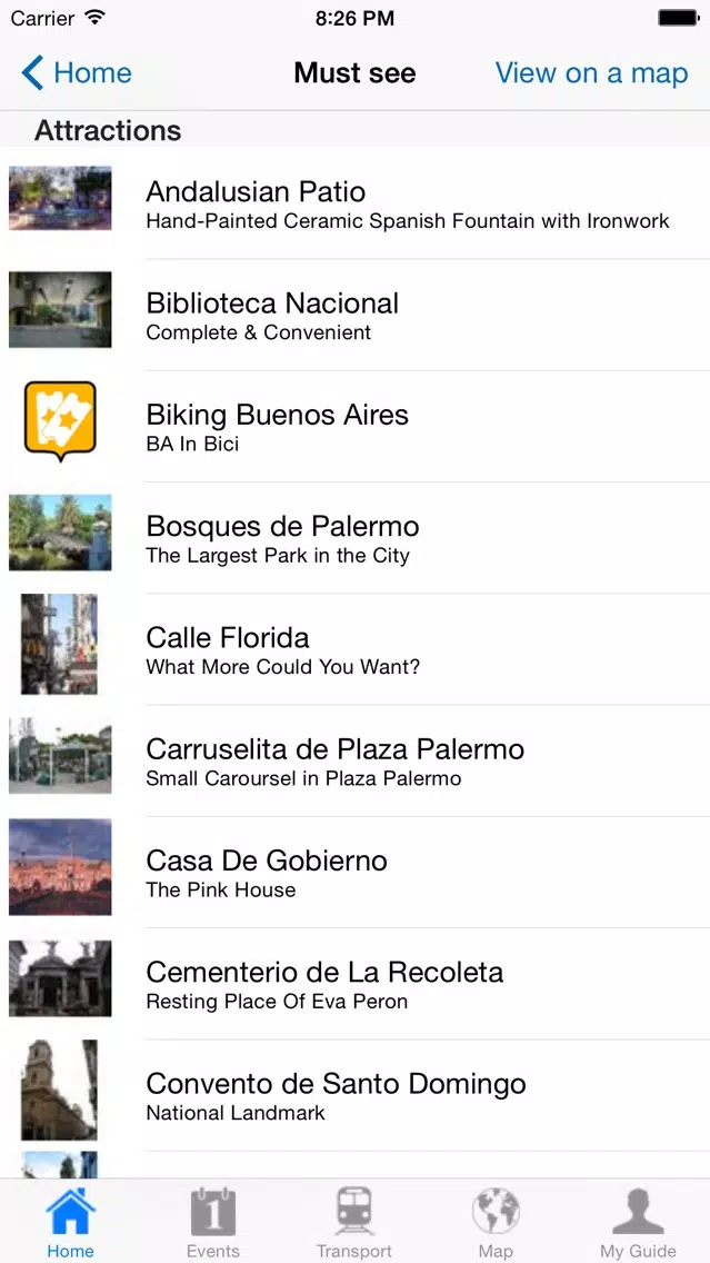 Buenos Aires Travel Guide Offline应用截图