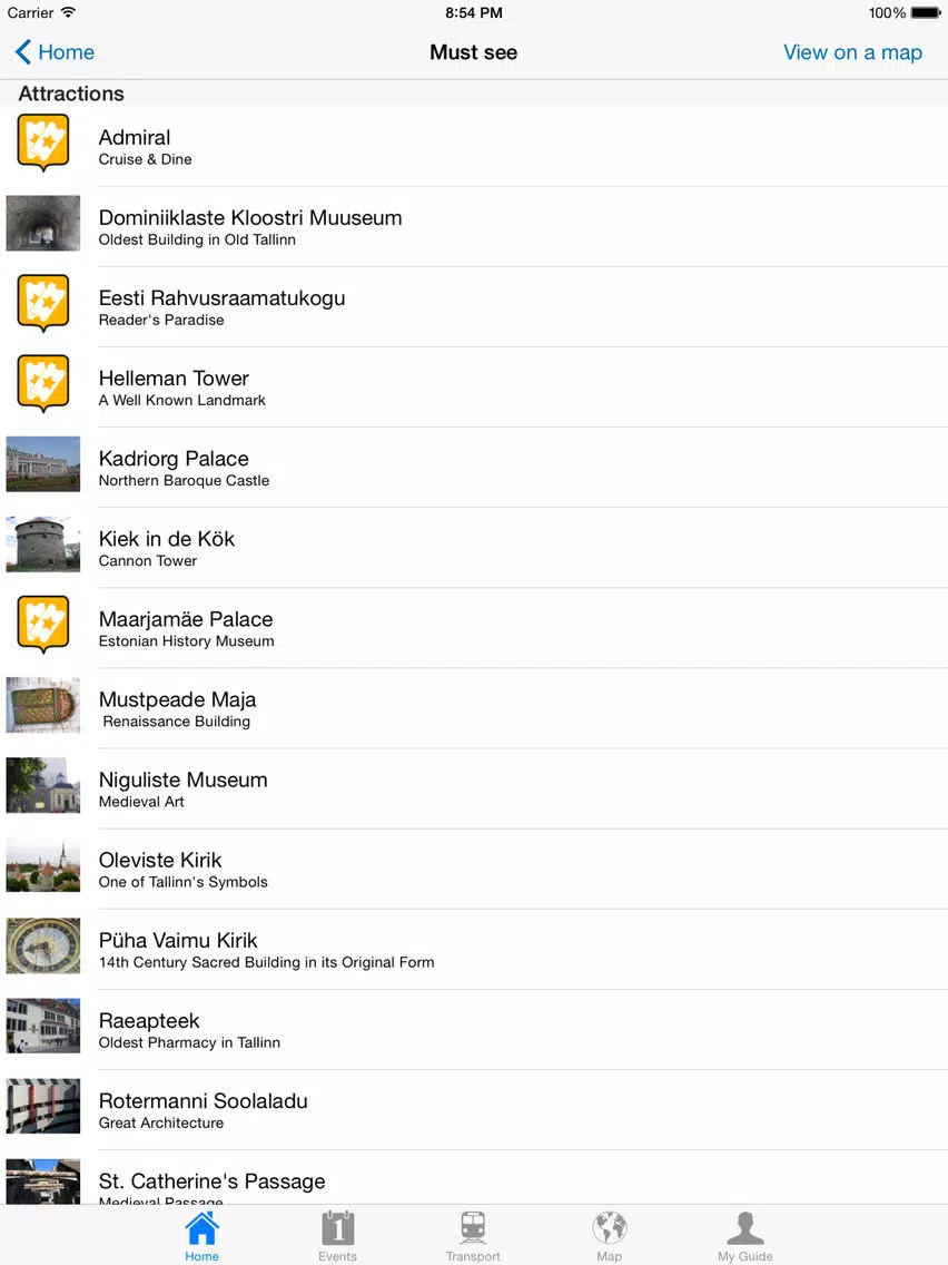 صور Tallinn Travel Guide Offline iPad