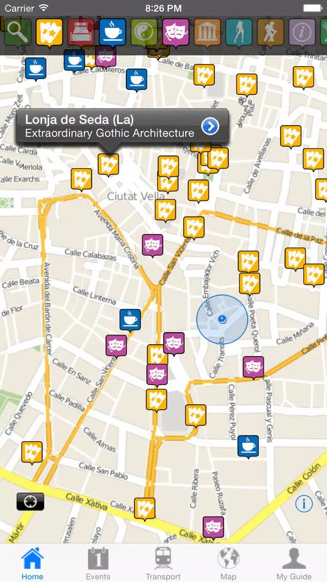 Capturas de pantalla de Valencia Travel Guide Offline