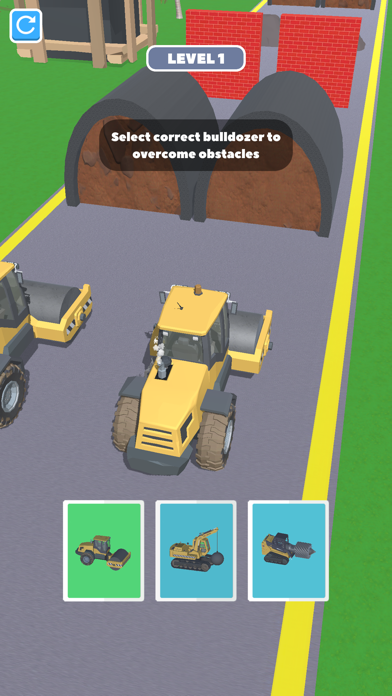 Bulldozer Race 3D Screenshots